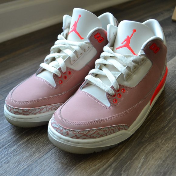 jordan 3 rust pink - Picture 2 of 14